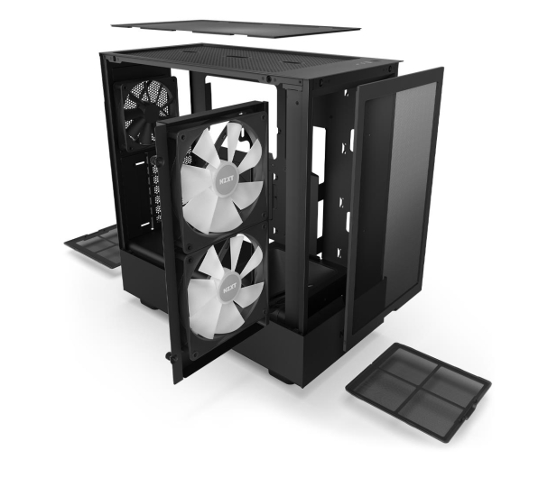 NZXT H5 FLOW RGB Black - 1159773 - zdjęcie 6